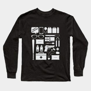 kiryu's inventory - yakuza / ryu ga gotoku Long Sleeve T-Shirt